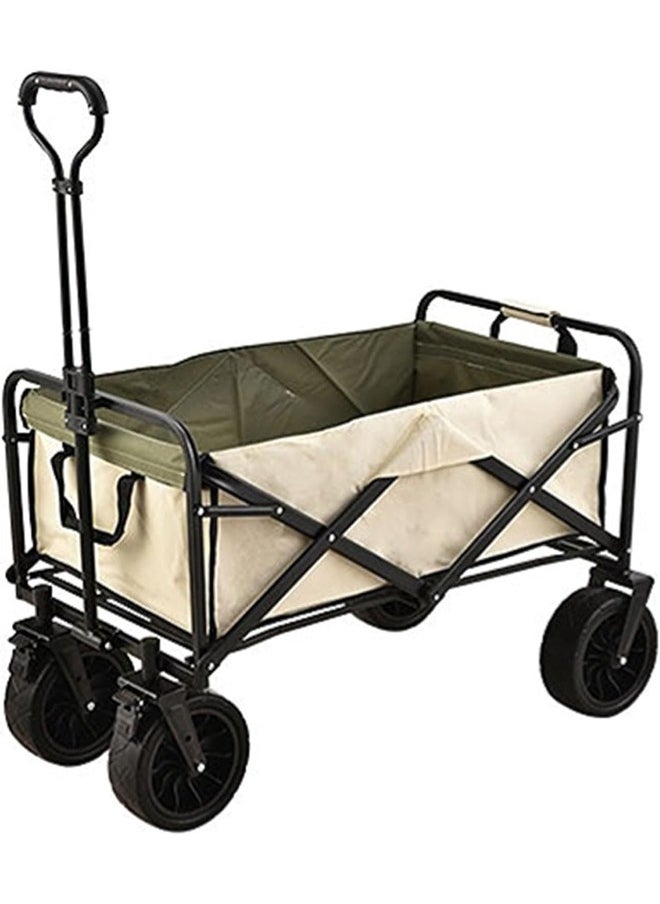 Generic Folding Trolley Portable Trolley Multifunctional TrolleyHeavy Duty Garden TrolleyGarden Beach Sports Shop Camping Trolley  - Image 1