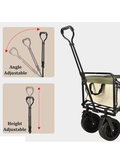 Generic Folding Trolley Portable Trolley Multifunctional TrolleyHeavy Duty Garden TrolleyGarden Beach Sports Shop Camping Trolley  - Image 3