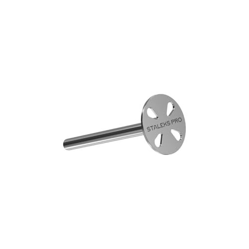 Staleks Pro PODODISC XS Expert Pedicure Disc with 5 Disposable Files 10 mm Diameter 180 Grit Stainless Steel for Hardware Pedicure - Image 1