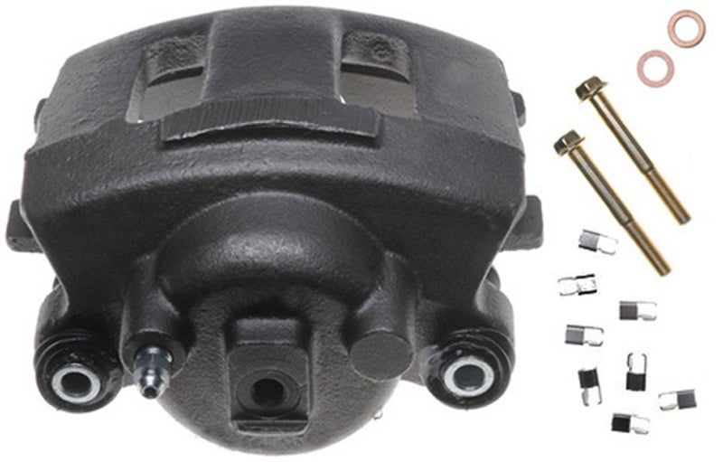 ACDelco Gold 18FR983 Front Passenger Side Disc Brake Caliper Assembly (Friction Ready Non-Coated), Remanufactured - Image 1