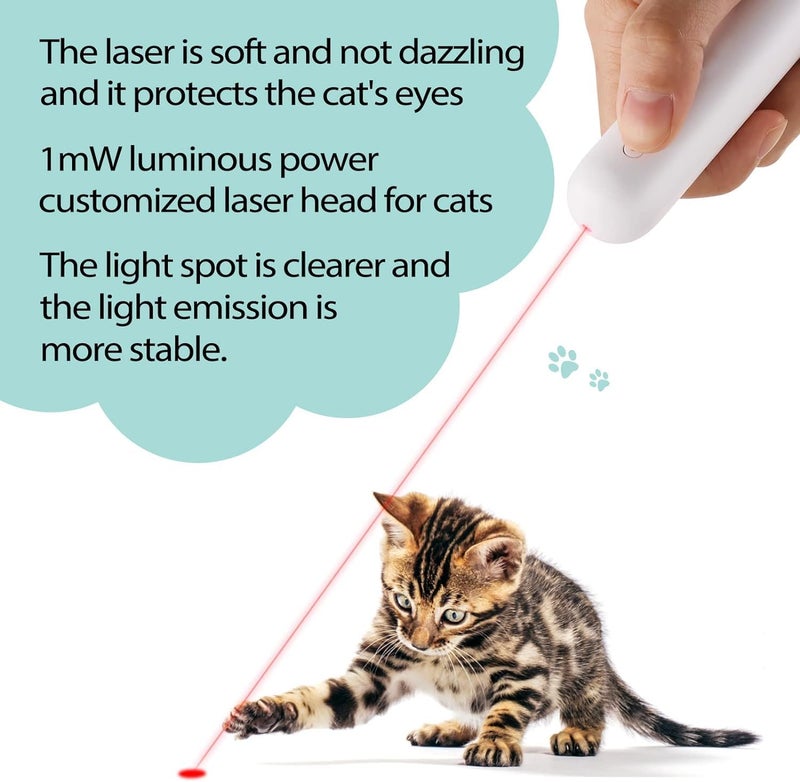 Interactive Multi-Function Retractable Cat Toy with Laser Pointer - Image 4
