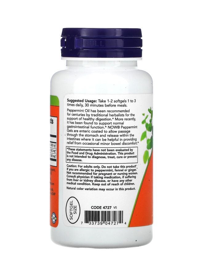 Now Foods Peppermint 90 Softgels - Image 3