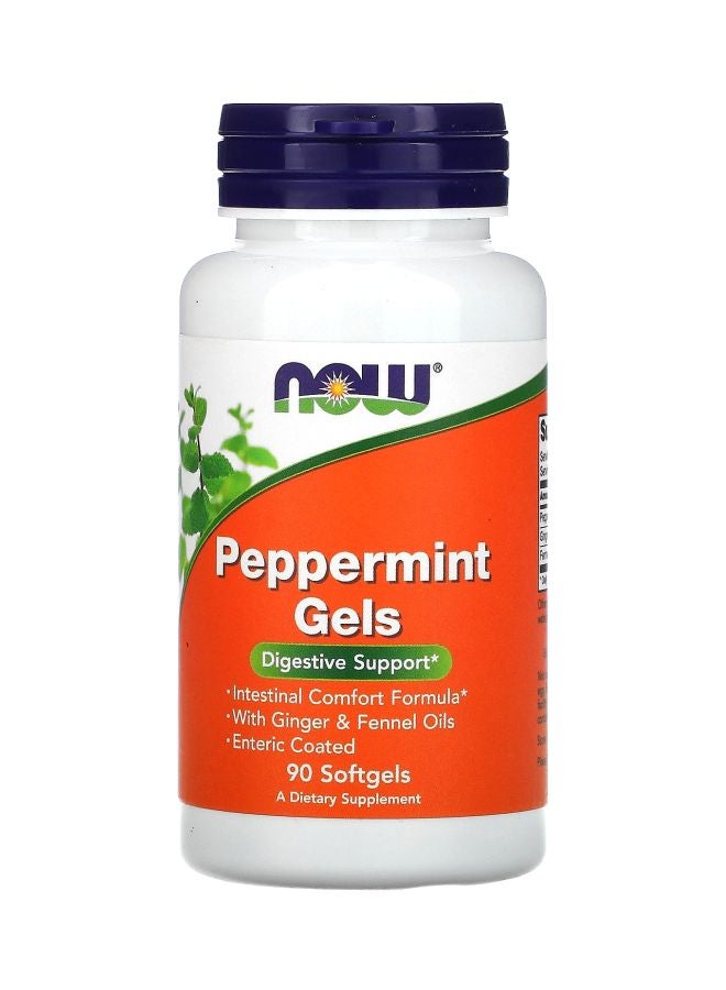 Now Foods Peppermint 90 Softgels - Image 1