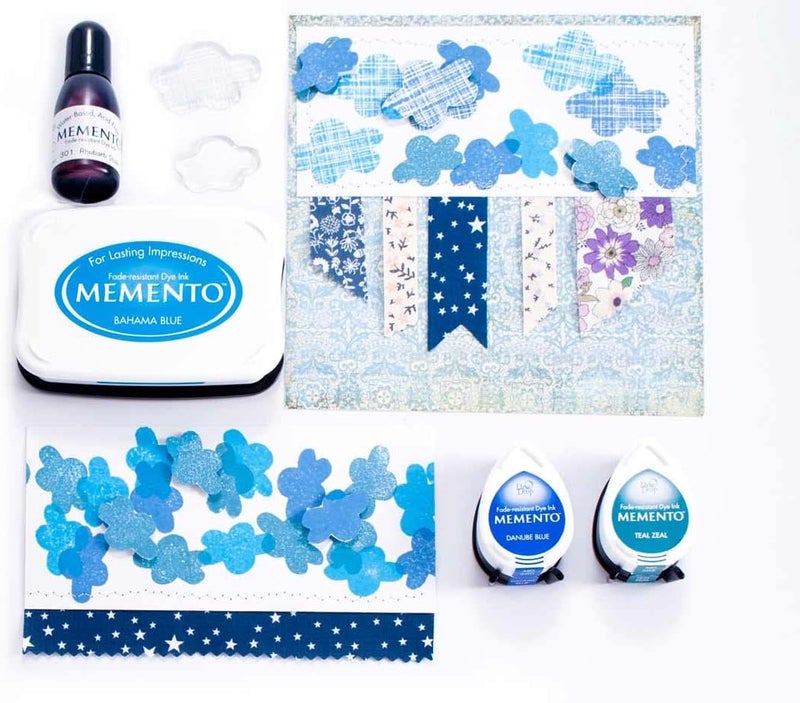 Artemio Tsukineko Memento Dye Ink Pad - Tuxedo Black - Image 2