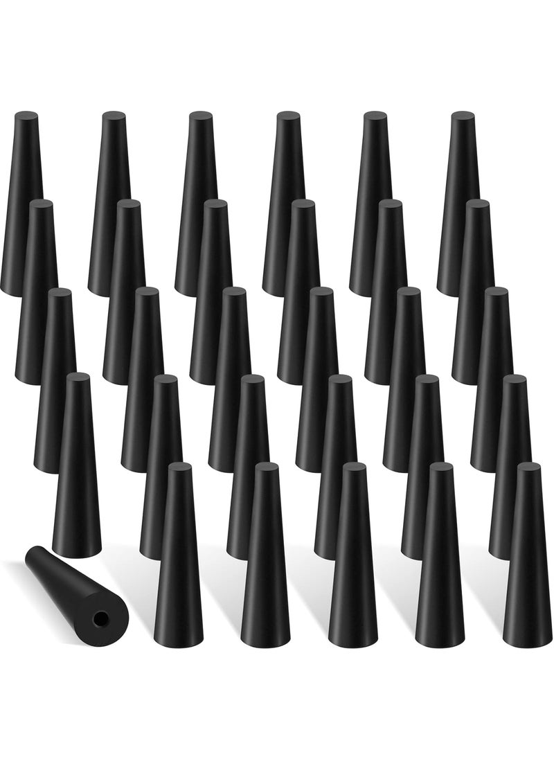 Riakrum 60 Pcs Pool Solar Panels Repair Plugs Solar Pool Heater Repair Kit Pool Solar Plugs for Solar Swimming Pool Heater Panels Black 0250  - Image 1