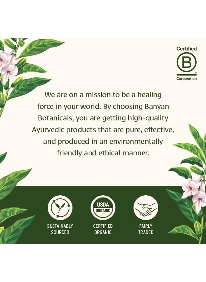 Banyan Botanicals - Blood Cleanse Tablets – Organic Supplement With Manjistha & Turmeric – Blood Cleansing Herbs For Detox Healthy Circulation & Skin* – 90 Tablets – Non Gmo Sustainably Sourced Vegan - Image 1