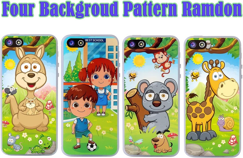 Cooplay Learning Smart Phone Toy Music Lullaby Song Touch Screen Type-C Recharable Cell Phone Mobile Yphone for Toddler Baby - Image 3