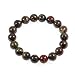 AD Beads Natural Gemstone Round Beads Stretch Bracelet Healing Reiki 10mm Bloodstone - Image 2