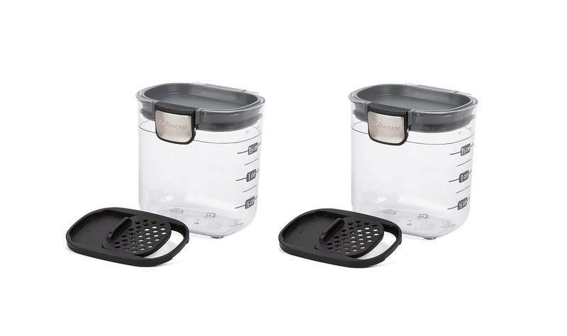 Progressive PKS-401 1.5 Cup Mini Prokeeper+ Airtight Silicone Seal Storage Container Great For Spices & Baking Acessories (2- Piece) - Image 4