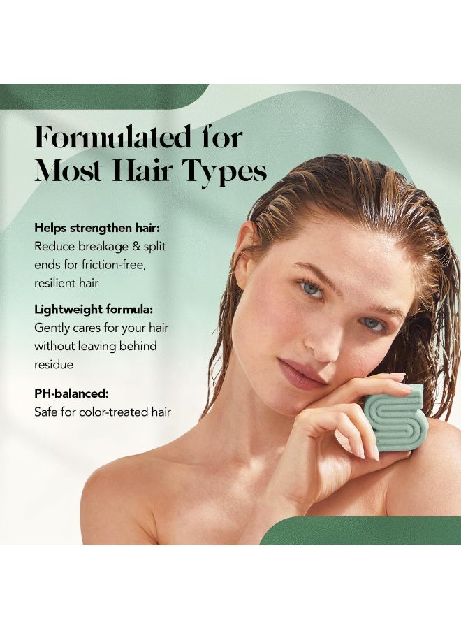 Kitsch شامبو بار طبيعي كيتش روزماري وبيوتين لتكثيف الشعر | شامبو مقوي ومكثف لجميع أنواع الشعر، مصنوع في الولايات المتحدة، نباتي، خالي من البارابين والسلفات، وصابون خالي من القسوة - Image 2