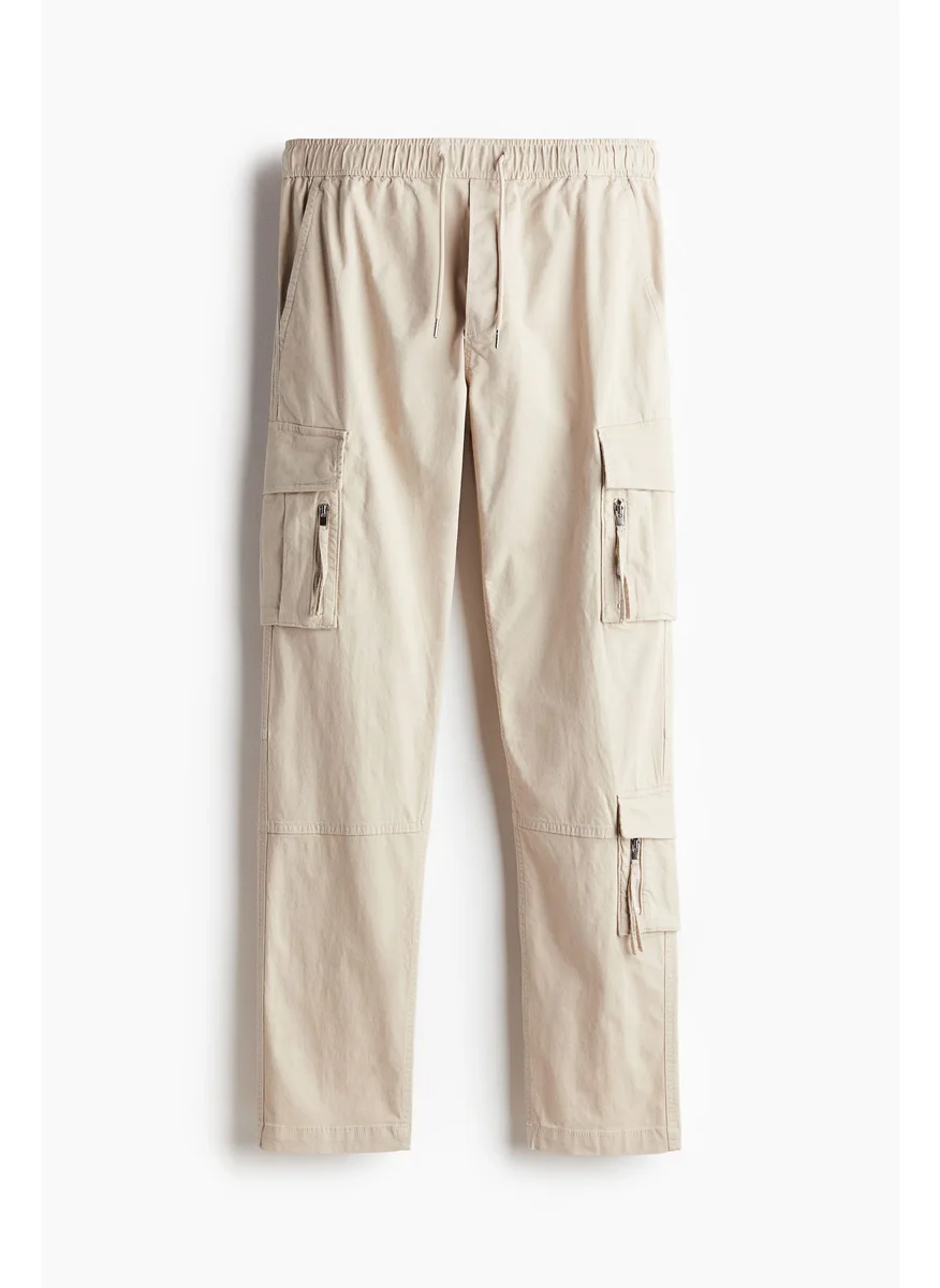 H&M Slim Fit Cargo Trousers