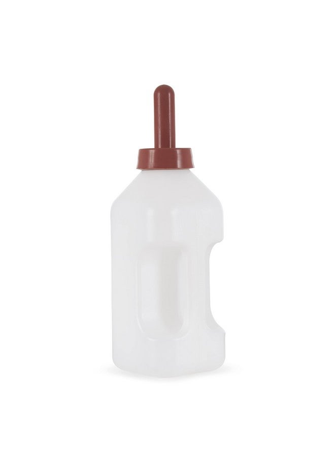 Tuff Stuff Products Lbh2 2 Quart Push On Nipple Teat Cap 2 Quart Calf Milk Feeder Nursing Feeding Bottle With Hand Grip Handle  - Image 4