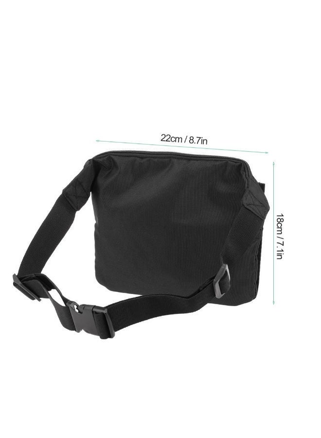 NIBEMINENT Hairdressing Scissor Holster Pouch With Shoulder Belt Black - Image 2