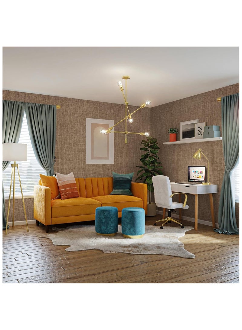 Anna 40cm x 10m Waterproof and Moisture-Proof Solid Color PVC Self-Adhesive Wallpaper - Image 3