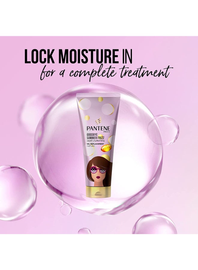 Pantene بانتين برو-في وداعًا لصيف التجاعيد، بديل زيت بدون شطف مع تحكم في التجاعيد لمدة 72 ساعة، 275 مل - Image 3
