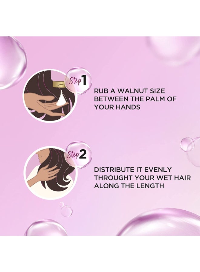 Pantene بانتين برو-في وداعًا لصيف التجاعيد، بديل زيت بدون شطف مع تحكم في التجاعيد لمدة 72 ساعة، 275 مل - Image 5