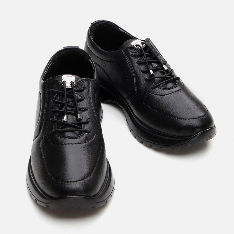 Hotiç 01AYH294660A100 GENUINE Leather Black Women's Sports Shoes  - Image 3