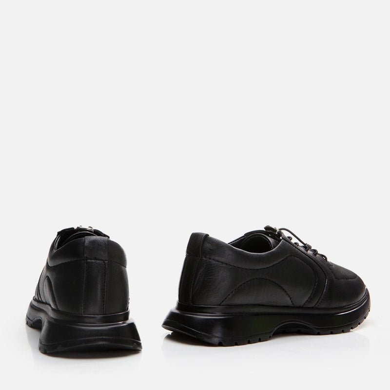 Hotiç 01AYH294660A100 GENUINE Leather Black Women's Sports Shoes  - Image 5