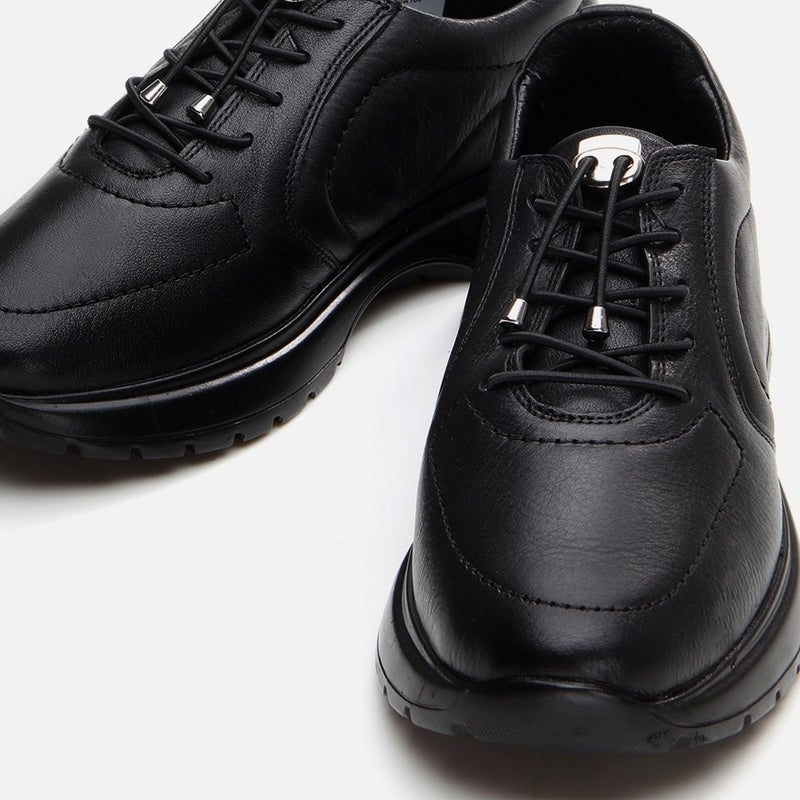 Hotiç 01AYH294660A100 GENUINE Leather Black Women's Sports Shoes  - Image 4