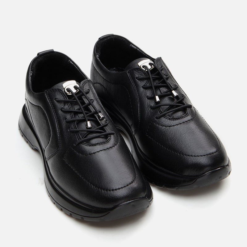 Hotiç 01AYH294660A100 GENUINE Leather Black Women's Sports Shoes  - Image 2