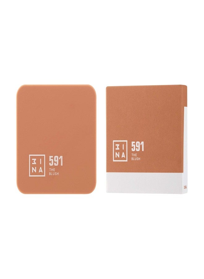 3INA The Blush - Natural Light Mineral Powder Blush for Cheeks - Pigmented and Long-Lasting Formula - Easy to Blend, Luminous Finish - 591-0.26 oz - Image 2