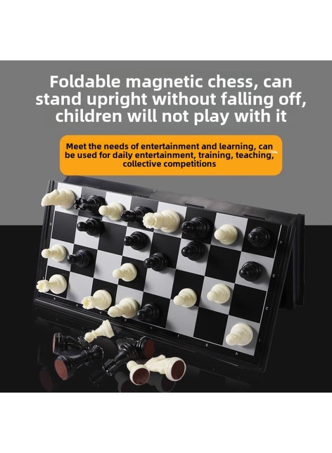 Chess Suit Foldable Chessboard Magnetic Chess Piece Student Children Training Adult Large Multiple Sizes-Color:Two In One-Specification:Chessboard - Image 3