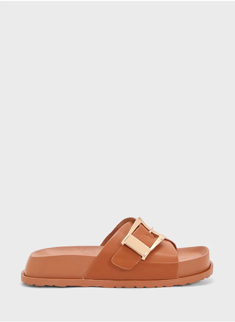 بيتك ستيبس Ladies Casual Flat Sandal