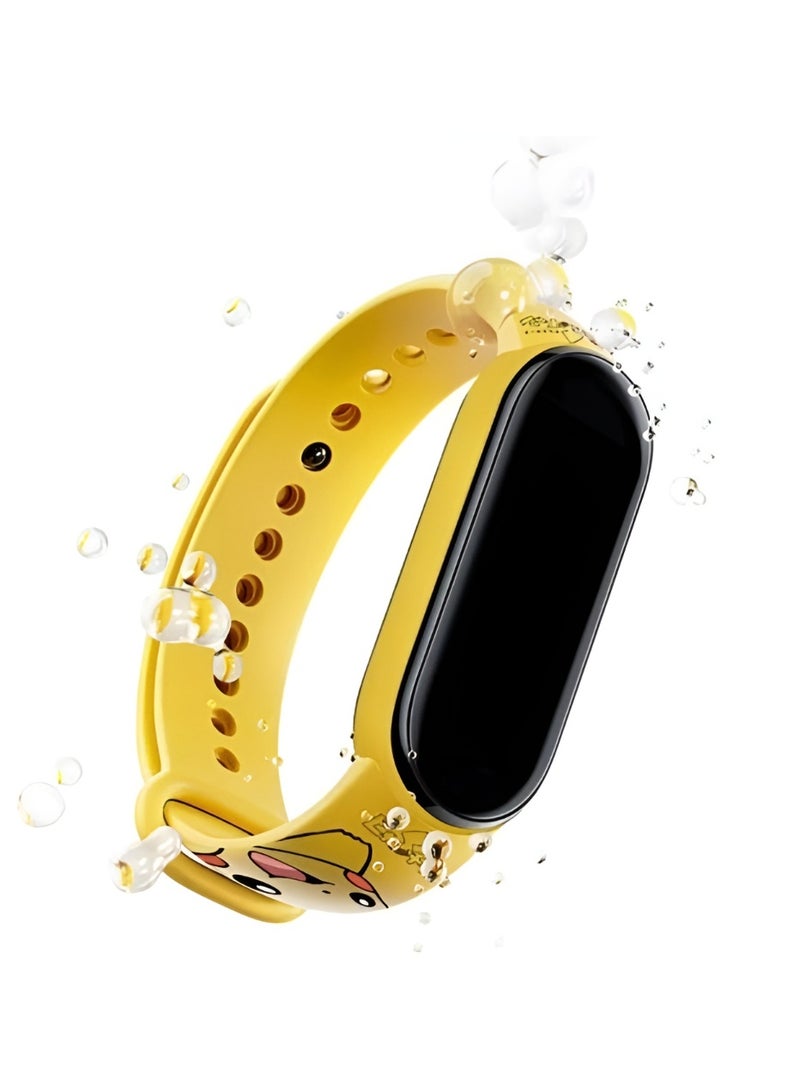 Pokemon Kids Digital LED Watch Pikachu Design – Adjustable Cartoon Wrist Watch with Touch Display – Lightweight Strap for Boys & Girls - Image 4