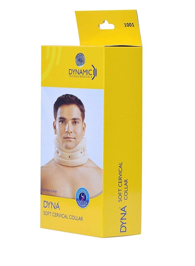 Dyna SOFT CERVICAL COLLAR for Neck Pain-Beige- (L) - Image 2