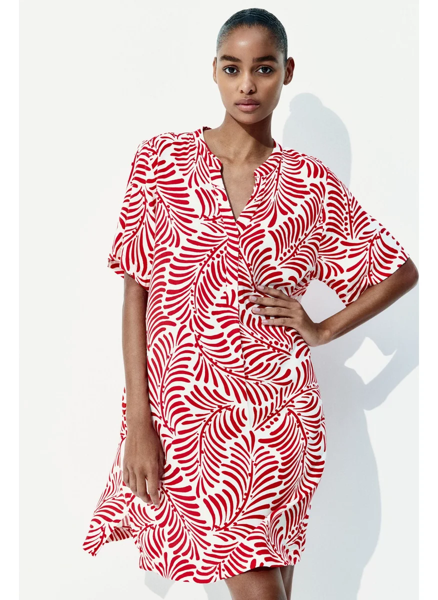 اتش اند ام Viscose Tunic Dress