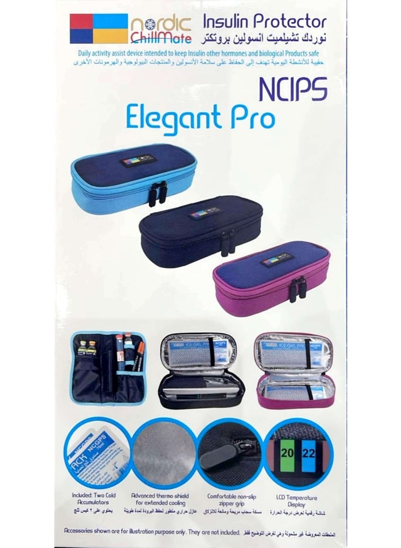 نورديك حافظة الأنسولين Nordic ChillMate NCIPS Elegant Pro – تصميم أنيق مع شاشة حرارة LCD - Image 1