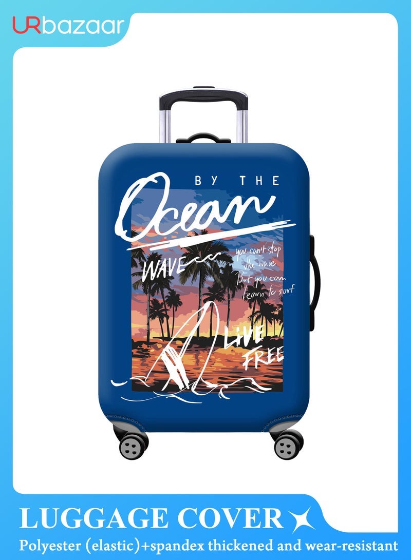 URbazaar Elastic Travel Luggage Cover Travel Suitcase Protective Cover for Trunk Case Apply to 18-30 inch Luggage Suitcase Cover - Image 1