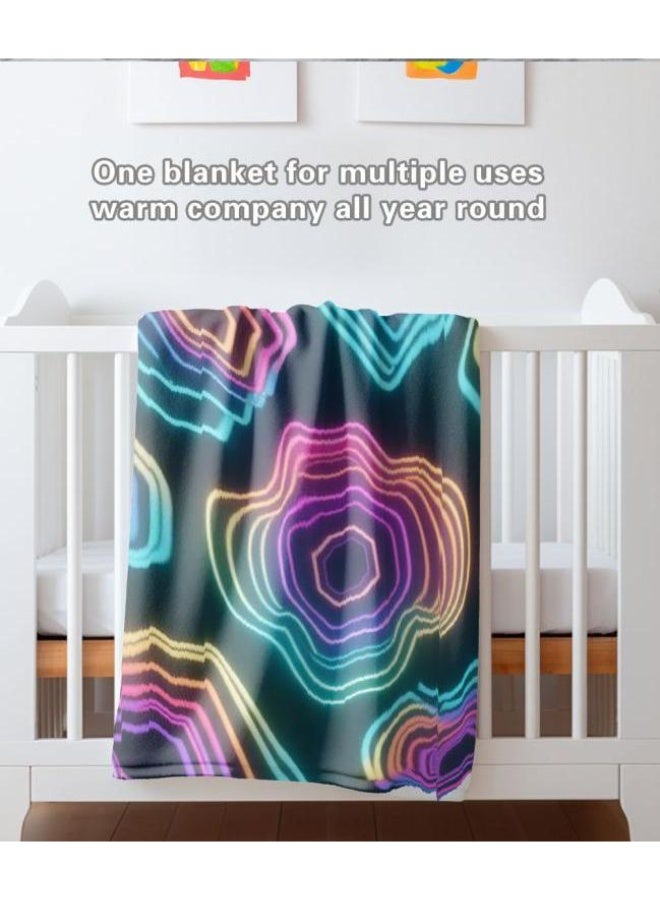 عام بطانية رقيقة من الفانيلا الكرتونية للأطفال والرضع (دافئة ومريحة، ومناسبة للنوم والألعاب) 70 سم * 100 سم - Image 3