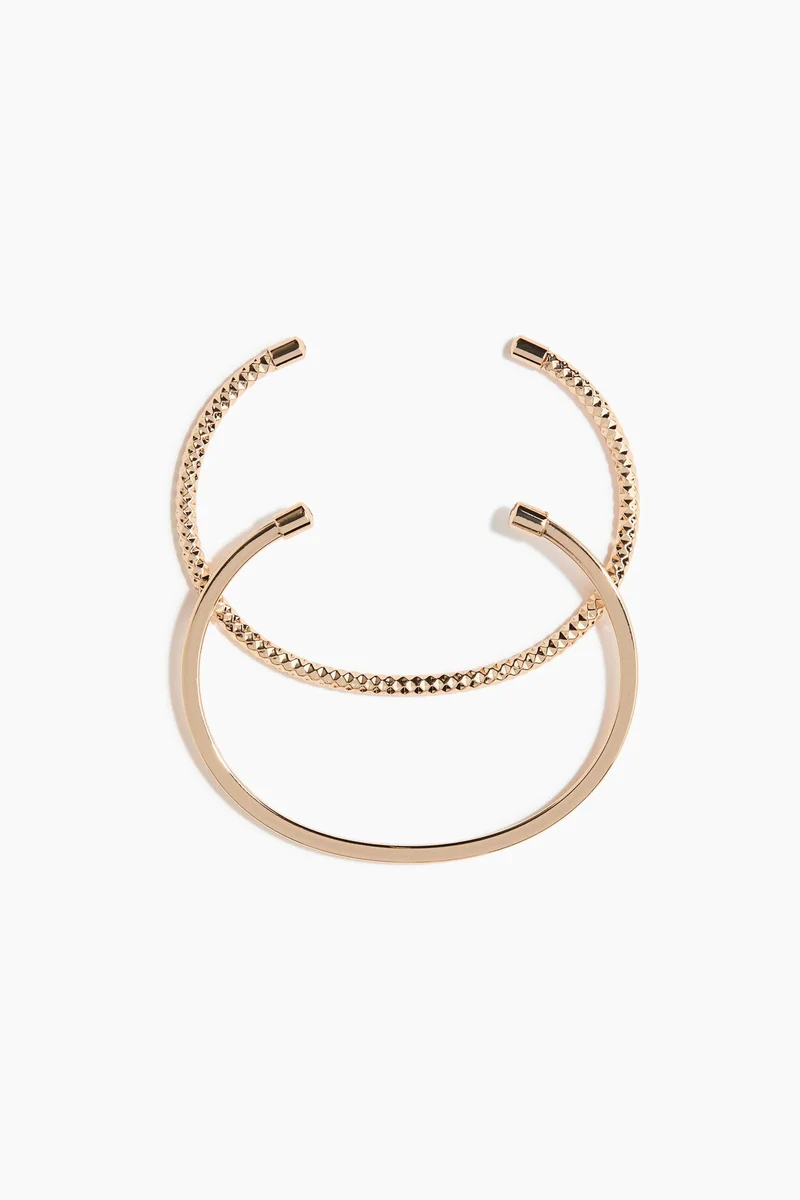 H&M 2-pack cuff bracelets