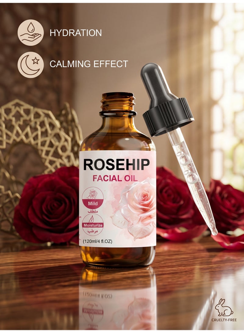 jalan Gentle Moisturizing Facial Care Oil with Rose Essential Oil - Image 5