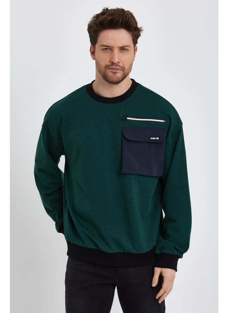 الكسندر جاردي Pocket Detail SWEATSHIRT