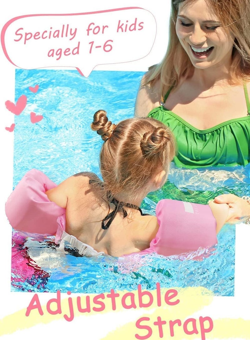 Kids Swim Vest Arm Floaties for 30-50 lbs Safety Inflatable for Pool Beach Training Water Play - Image 2