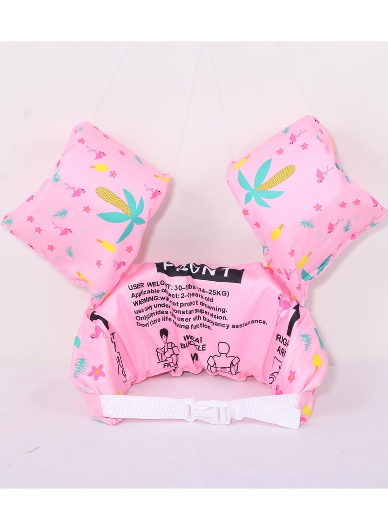 Kids Swim Vest Arm Floaties for 30-50 lbs Safety Inflatable for Pool Beach Training Water Play - Image 3