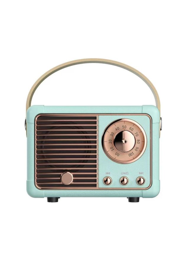 نيوترل ميني سماعة بلوتوث خارجية كلاسيكية، محمولة مع مدخل يو إس بي وبطاقة تي أف، سماعة صغيرة عالية الجودة وإبداعية مع راديو إف إم - Image 1