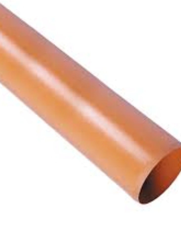 KNP KNP Red UPVC Pipe Fitting (3-inch) is a robust and reliable component used in a range of plumbing and drainage systems.  - Image 1