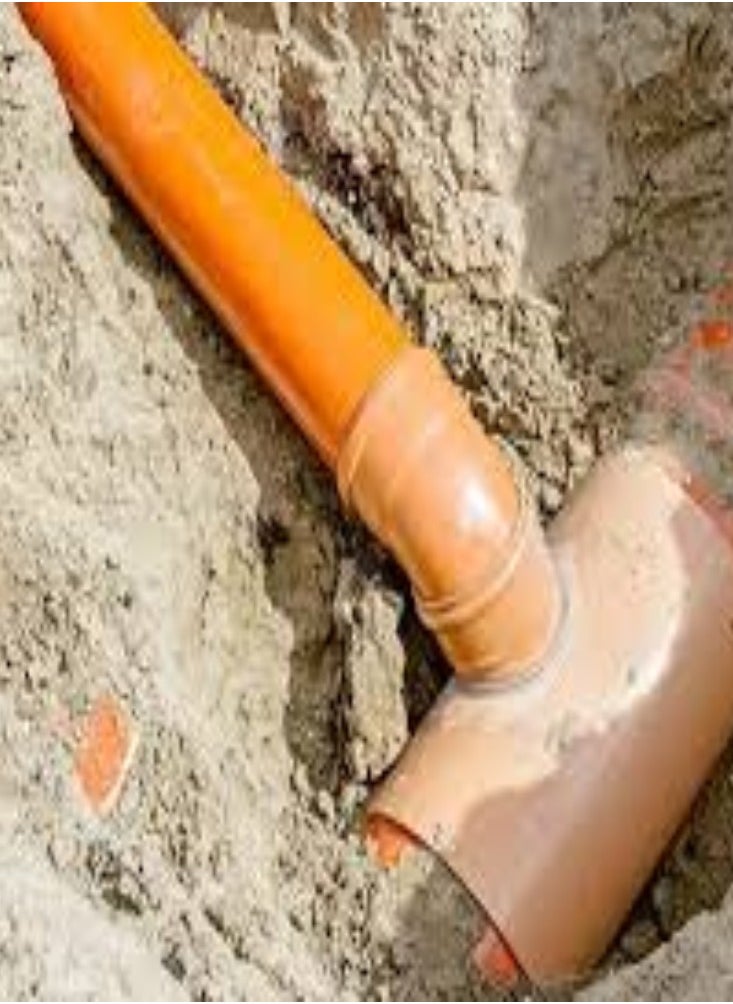 KNP KNP Red UPVC Pipe Fitting (3-inch) is a robust and reliable component used in a range of plumbing and drainage systems.  - Image 3