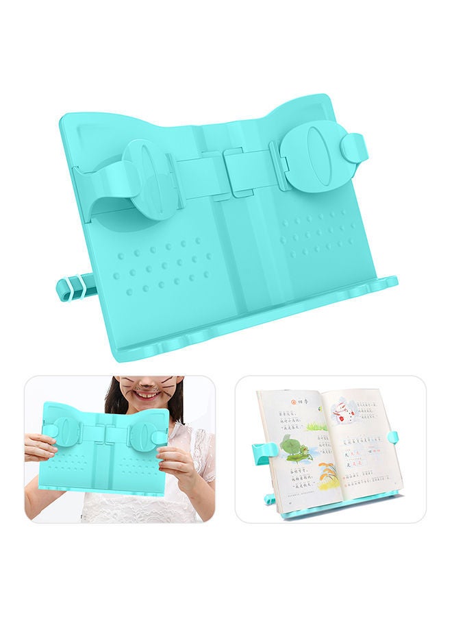 NIBEMINENT Multi-Functional Book Holder Blue