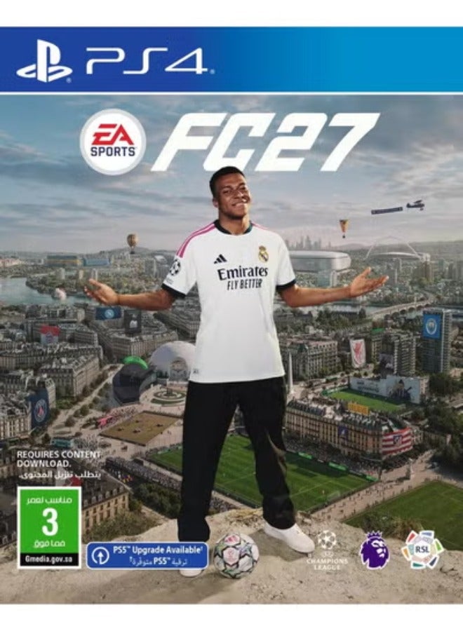 EA SPORTS FC 27 Standard Edition for PlayStation 4 - playstation_4_ps4 - Image 1