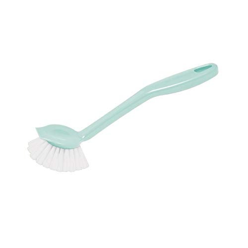 YORK Kitchen Scouring Sponge Eco 2 Pcs + Dish Brush + Sink Drainer + Table Brush With Dustpan + Plunger With Plastic Holder for Kitchen Sink + Spiral Steel Scrubber Maxi 2 Pcs - Image 4