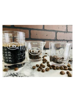 Rattleware Rattleware 3 Oz Measuring Espresso Shot Glass, designed for precision as espresso shot cups and an espresso measuring cup, ideal for any Home and professional use  - Image 4