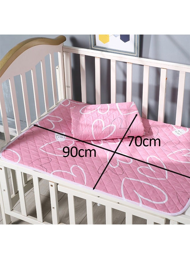 Vividorad Portable Diaper Changing Pad - Waterproof Foldable Baby Changing Mat - Travel Diaper Change Mat - Lightweight Changing Pads for Baby - Baby Changer - Machine Washable for Home or for Travel – 70 x 90 cm, Soft & Secure - Image 2