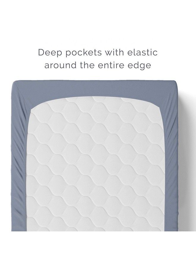 Natemia غطاء وسادة تغيير 100% قطن عضوي 16X32 مثالي للمهد والسرير الناعم ناعم للغاية ومضاد للحساسية هدية رائعة لمناسبة استقبال المولود - Image 4