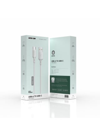 White - 67W USB-A to USB-C