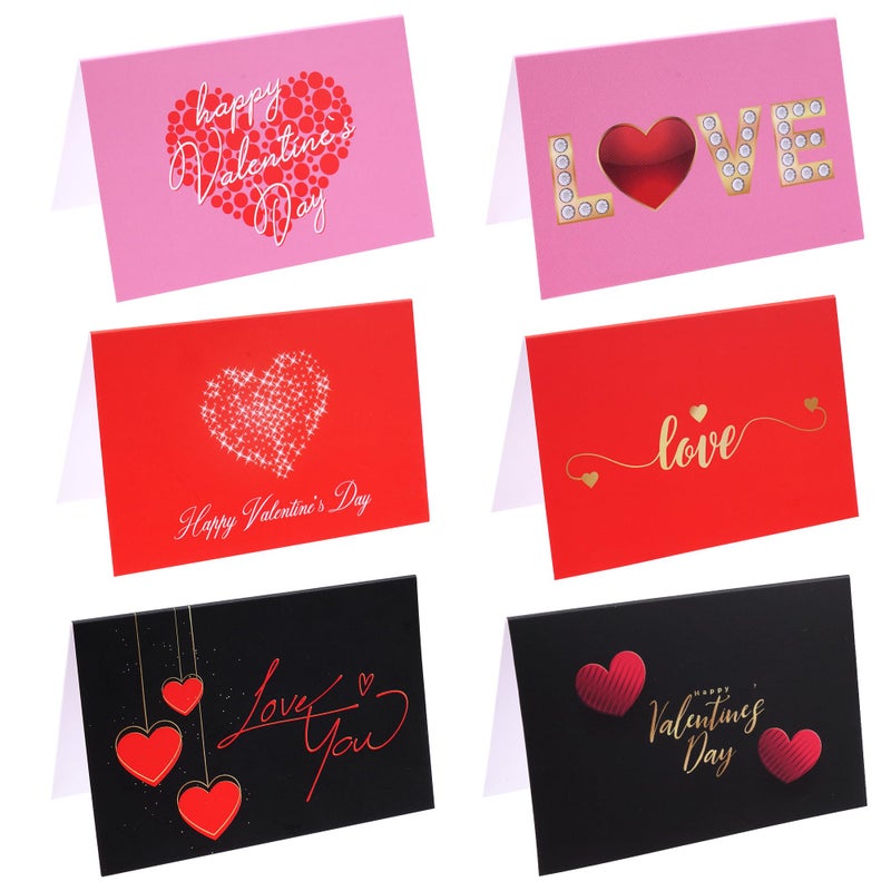 jiebor 60Pcs Mini Valentines Cards Blank Cards Gifts Bulk for Envelopes Office Supplies - Image 1