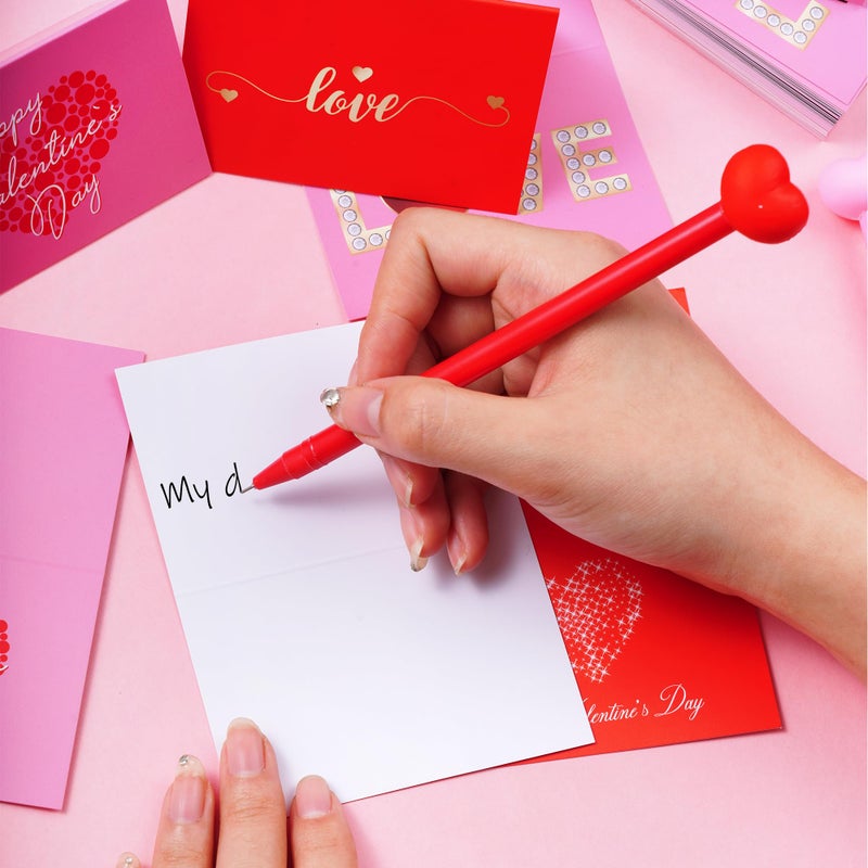 jiebor 60Pcs Mini Valentines Cards Blank Cards Gifts Bulk for Envelopes Office Supplies - Image 4